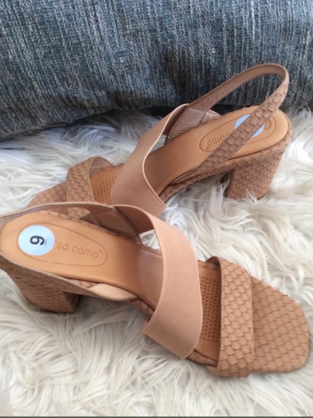 Corso Como Hally 2 Block Heel Sandal